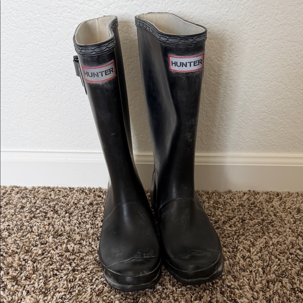 Hunter Classic Black Tall Boots